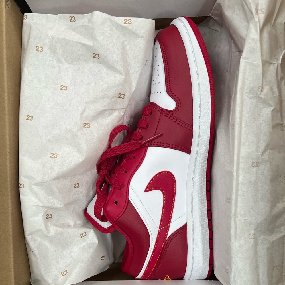 Air Jordan 1 Low (Red)‼️ - Picture 6 of 7
